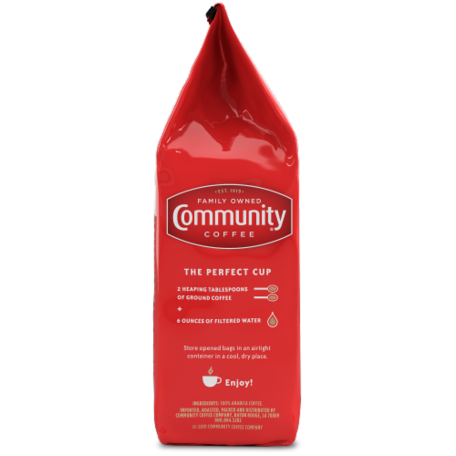 Community Coffee® House Blend Medium-Dark Roast Ground Coffee Perspective: right