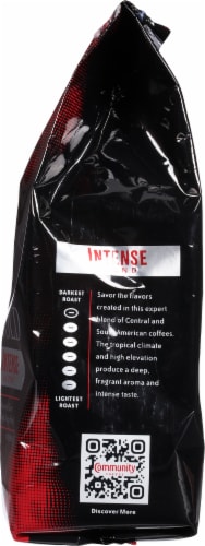 Community Coffee® Dark & Bold Intense Blend Dark Roast Ground Coffee Perspective: right