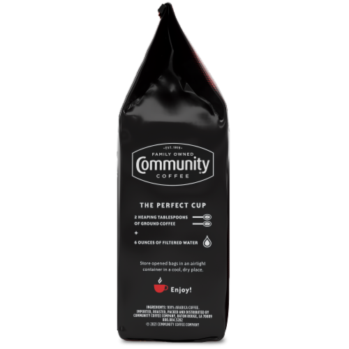 Community Coffee® Dark & Bold Espresso Roast Ground Coffee Perspective: right
