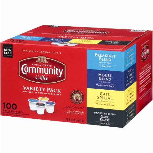 Community Coffee® Single Serve Cups Variety Pack Perspective: right