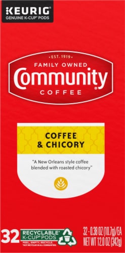 Community® Coffee and Chicory Medium-Dark Roast K-Cup® Coffee Pods Perspective: right