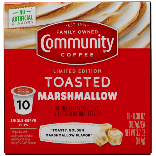 Community Coffee® Toasted Marshmallow K-Cup Coffee Pods Perspective: right