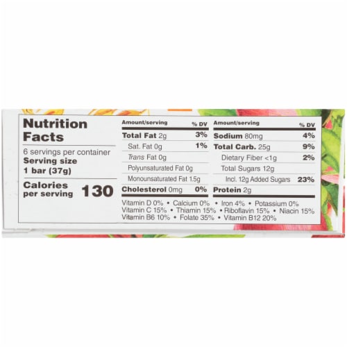 Health Valley Organic Apple Cobbler Cereal Bars Perspective: right