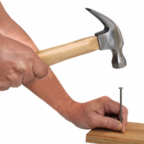 Allied Claw Hammer with Hardwood Handle- Silver/Natural Perspective: right