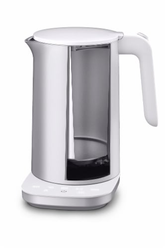 ZWILLING Enfinigy 1.56-qt Cool Touch Stainless Steel Electric Kettle Pro, Tea Kettle, Silver Perspective: right