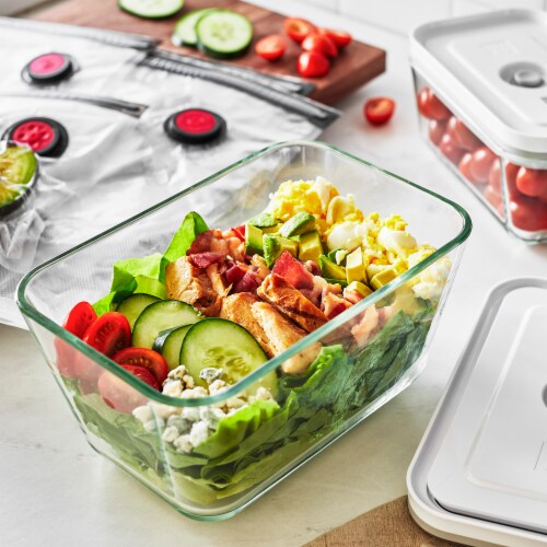 Zwilling Fresh & Save Glass Vacuum Food Storage Starter Set Perspective: right