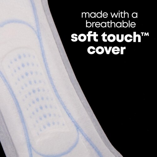 U by Kotex Clean & Secure Ultra Thin Pads Heavy Absorbency Perspective: right