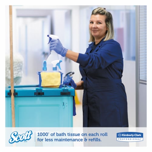 Scott® TISSUE,TOILET,2PLY,WE 3148 Perspective: right