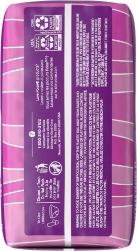 Poise Moderate Extra Coverage Pads Perspective: right