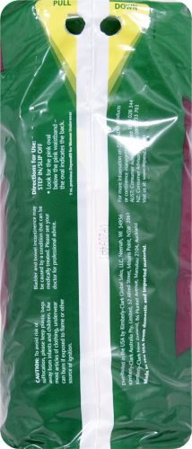 Depend For Women Extra Large Maximum Absorbency Soft Peach Incontinence Underwear Perspective: right