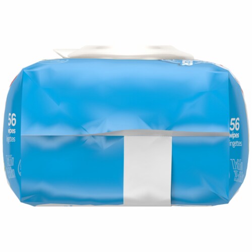Huggies One & Done Refreshing Cucumber & Green Tea Scented Baby Wipes Flip-Top Pack Perspective: right