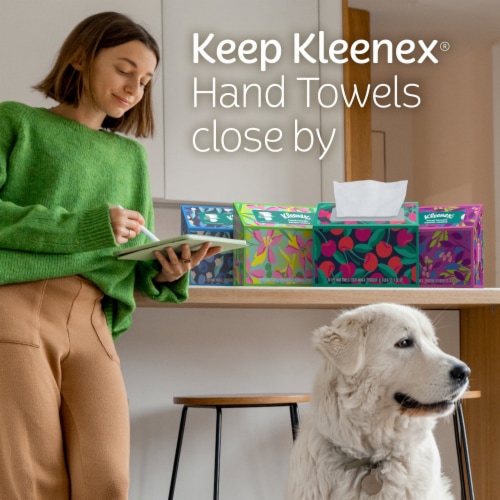 Kleenex Disposable Paper Hand Towels Box 60 count Kroger
