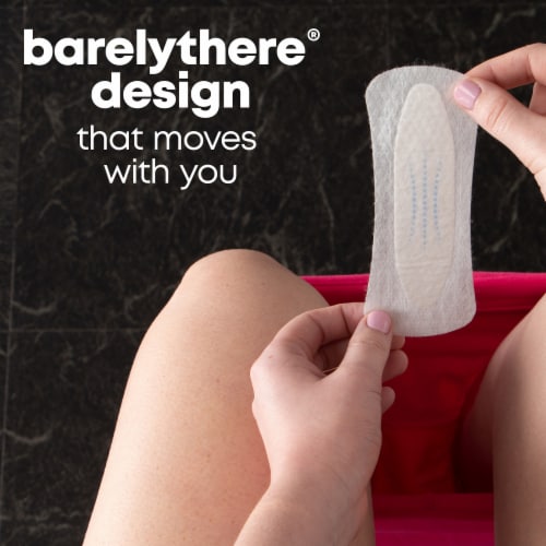 U by Kotex Daily Panty Liners, Balance, Wrapped, Light Absorbency Regular Length Perspective: right