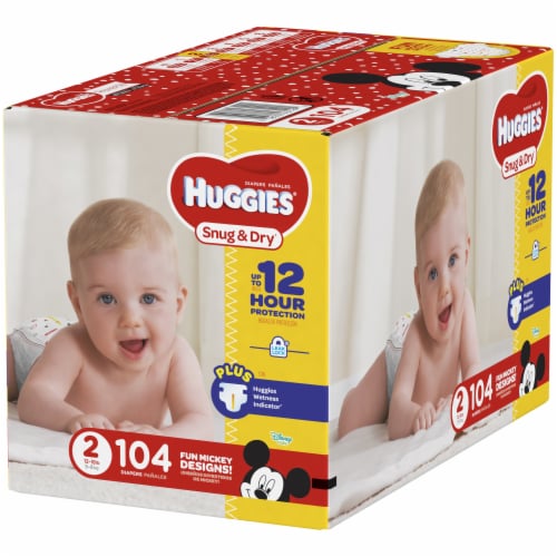 Huggies snug sales and dry overnight