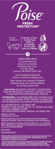 Poise® Microliners Regular Lightest Absorbency Incontinence Panty Liners Perspective: right