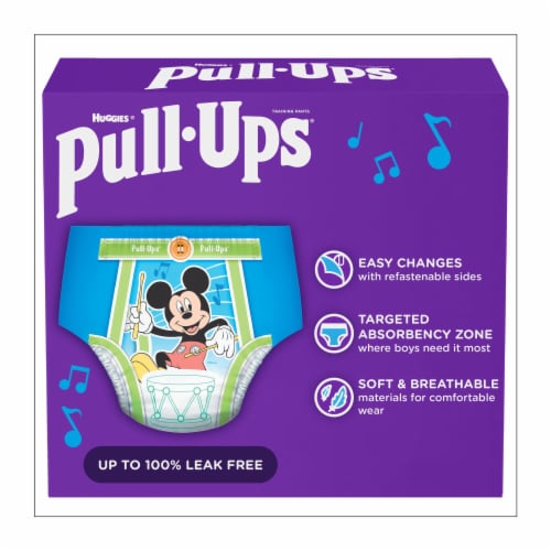 Pull-Ups Learning Designs Boys' Potty Training Pants 2T-3T (16-34 lbs) Perspective: right