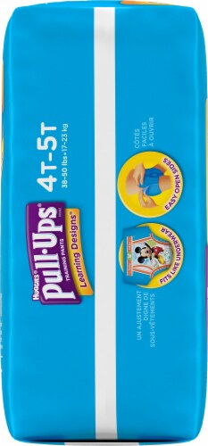 Pull-Ups Learning Designs Boys' Potty Training Pants, 4T-5T (38-50 lbs) Perspective: right