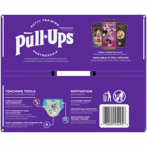 Pull-Ups Training Pants, 3T-4T (32-40 lbs), Disney Pixar Toy Story