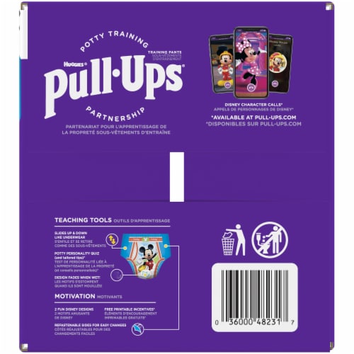 Pull-Ups Learning Designs Boys' Potty Training Pants, 2T-3T (16-34 lbs), 54  ct - Smith's Food and Drug