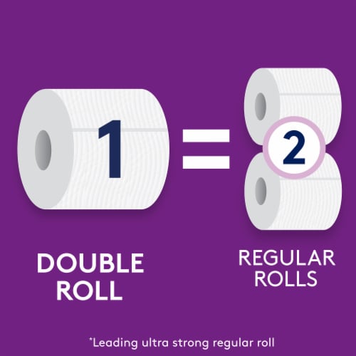 Cottonelle® Ultra ComfortCare® Double Roll Toilet Paper Perspective: right