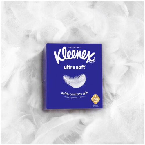 Kleenex Ultra Soft Facial Tissues - Cube Boxes Perspective: right