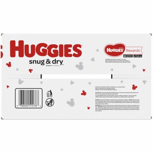 Huggies Snug & Dry Baby Diapers, Size 3 (16-28 lbs) Perspective: right
