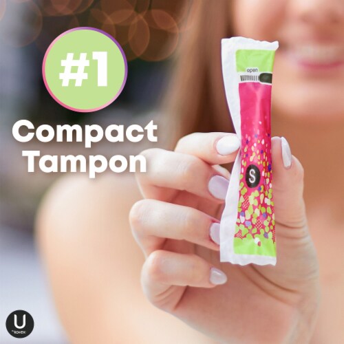 U by Kotex Click Compact Super Tampons Perspective: right