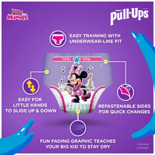 Pull-Ups® Learning Designs 2T-3T Girls Training Pants Huge Pack Perspective: right