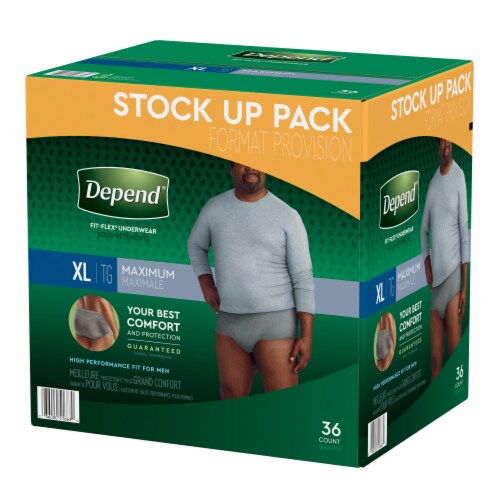 Depend® Fit-Flex® Maximum Absorbency XL Men's Incontinence