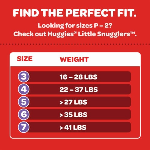 Huggies Little Movers Baby Diapers, Size 7 (41+ lbs) Perspective: right