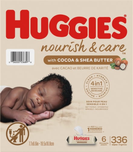 Huggies nourish and hot sale care baby wipes