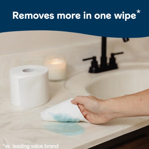 Cottonelle Ultra Clean Toilet Paper Strong Toilet Tissue Mega Rolls Perspective: right