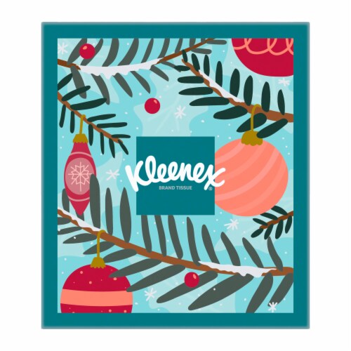 Kleenex® Ultra Soft™ Holiday Facial Tissues, 60 ct - Baker's