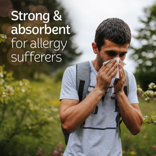 Kleenex Ultra Soft Facial Tissues Flat Box Perspective: right