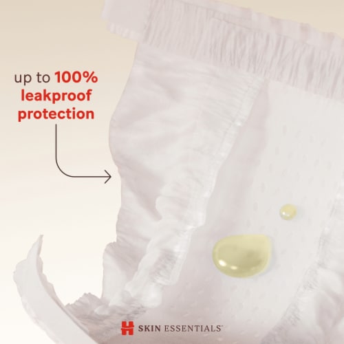Huggies Skin Essentials Baby Diapers, Size 4 (22-37 lbs) Perspective: right