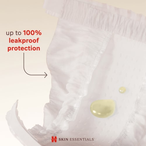 Huggies Skin Essentials Baby Diapers Size 6 (35+ lbs) Perspective: right