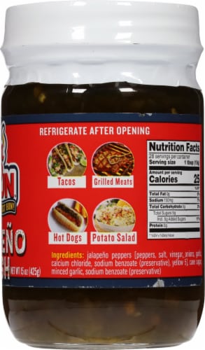 Ragin' Cajun™ Sweet & Spicy Jalapeno Relish Perspective: right