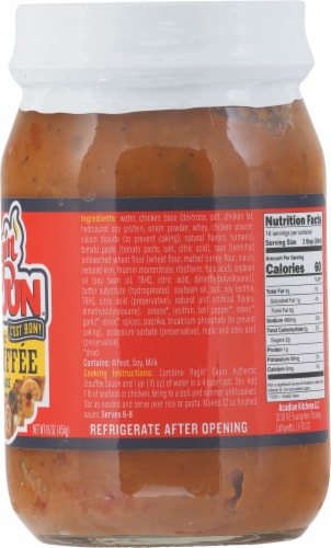 Ragin' Cajun™ Authentic Etouffee Sauce Perspective: right