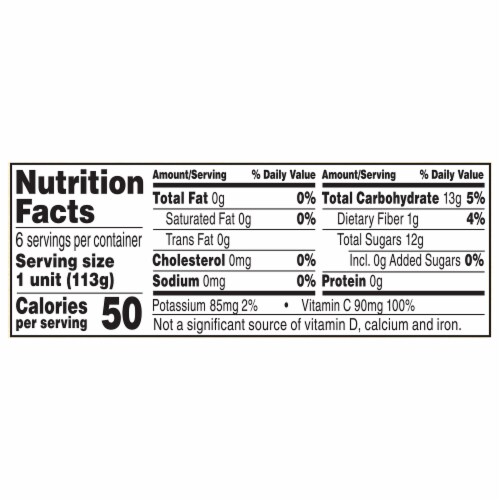 Santa Cruz Organic Apple Sauce, 6-4 Ounce Cups Perspective: right