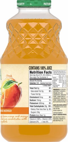 Santa Cruz Organic® Orange Mango Juice Perspective: right