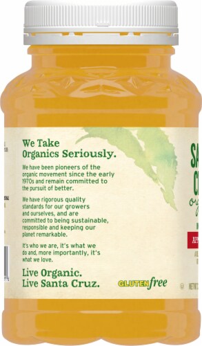 Santa Cruz Organic Original Applesauce Jar Perspective: right