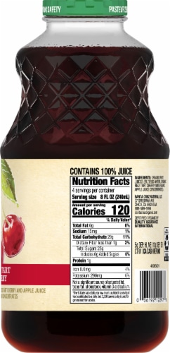 Santa Cruz Organic® Red Tart Cherry Juice Perspective: right