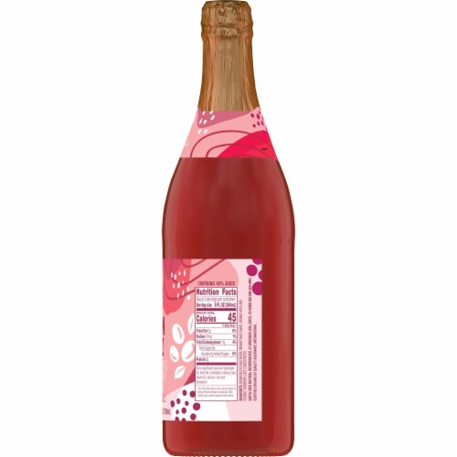 Santa Cruz Organic Cran Fizz Sparkling Juice Perspective: right