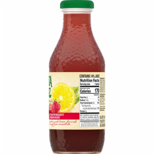 Santa Cruz Organic® Strawberry Lemonade Perspective: right