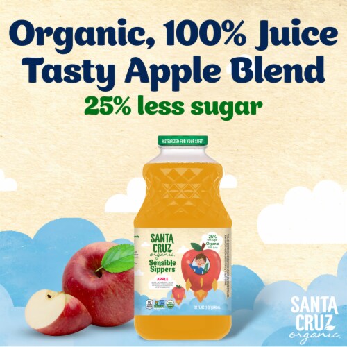 Santa Cruz Organic® Sensible Sipper Apply Juice Perspective: right