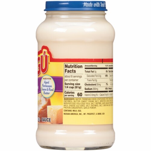 Ragu Cheese Creations Butter Parmesan Sauce Perspective: right