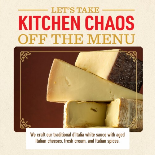 Bertolli® d'Italia Four Cheese Alfredo Sauce Perspective: right