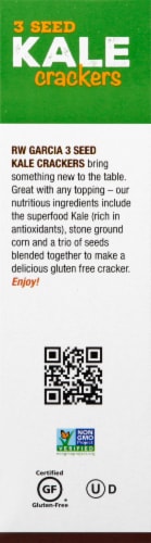 R.W. Garcia 3 Seed Kale Crackers Perspective: right