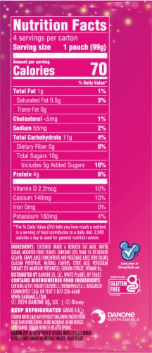 Danimals® Pouches Mixed Berry Perspective: right