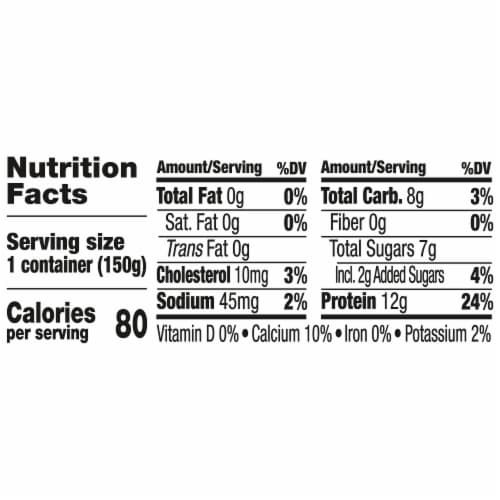 Dannon Light + Fit Toasted Marshmallow Greek Fat Free Yogurt Cup Perspective: right